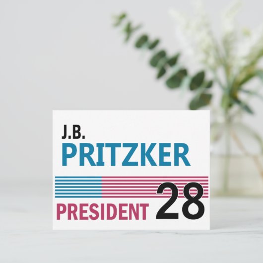 Carte Postale J.B. Pritzker 2028 (Debout devant)