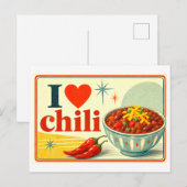 Carte Postale "J'[Cœur] Chili" (Devant / Derrière)
