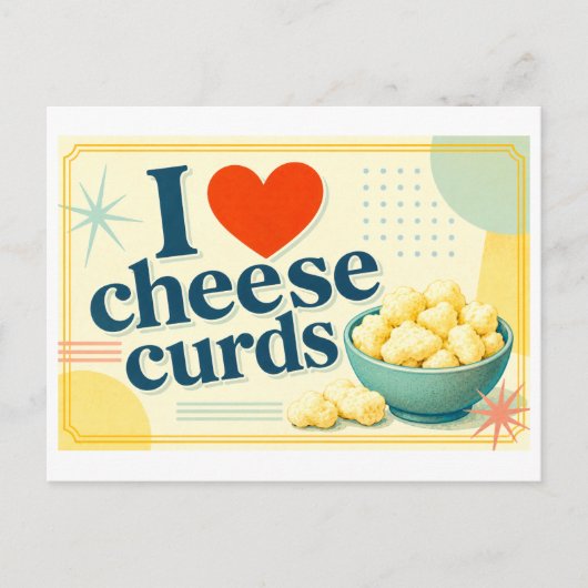 Carte Postale "J'[Cœur] Crottes de Fromage" (Devant)
