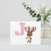 Carte Postale J est pour Jackalope (Debout devant)