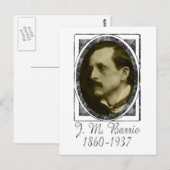 Carte Postale J. M. Barrie (Devant / Derrière)
