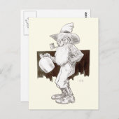 Carte Postale J P Bernard Moonshiner (Sepia) (Devant / Derrière)