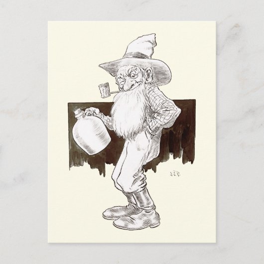 Carte Postale J P Bernard Moonshiner (Sepia) (Devant)