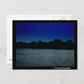 Carte Postale J. Percy Prest Lake à la nuit (Devant / Derrière)