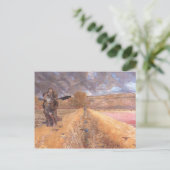 Carte Postale Jacek Malczewski - Saint Agnes (Debout devant)