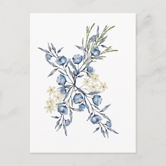 Carte Postale Jacinthe des bois  (Devant)