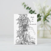 Carte Postale Jack & Beanstalk Fairytales Paintable© (Debout devant)