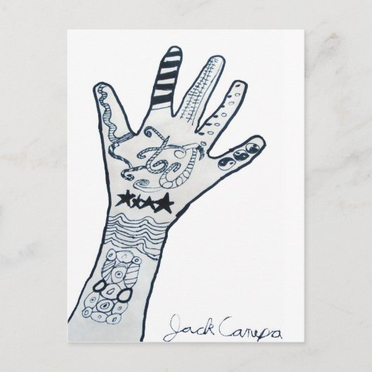 Carte Postale Jack Canepa (Devant)
