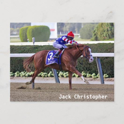 Carte Postale Jack Christopher - Sauts Champagne (Devant)
