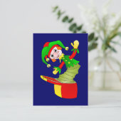 Carte Postale Jack de dessin dans le coussin de boîte (Debout devant)