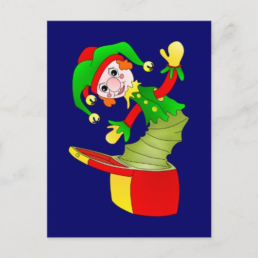 Carte Postale Jack de dessin dans le coussin de boîte (Devant)