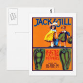 Carte Postale Jack et Jill Peppers (Devant / Derrière)