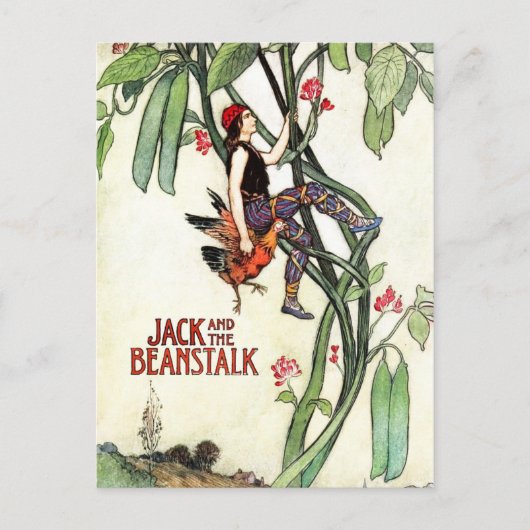 Carte Postale Jack et le Beanstalk (Devant)