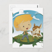 Carte Postale Jack et le Beanstalk (Devant / Derrière)