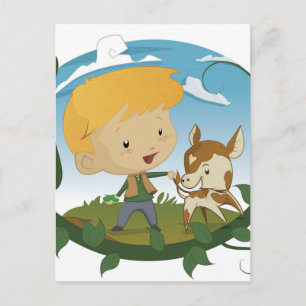 Carte Postale Jack et le Beanstalk