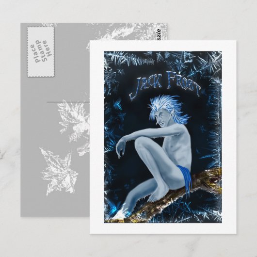 Carte postale Jack Frost (Devant / Derrière)