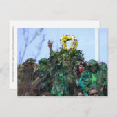 Carte postale Jack-in-the-Green - Hastings (Devant / Derrière)