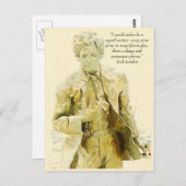 Carte Postale Jack London (Devant / Derrière)