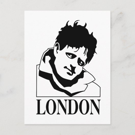 Carte Postale Jack London (Devant)