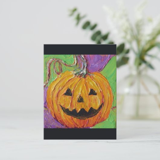 Carte postale Jack-O-Lantern (Debout devant)
