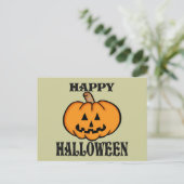 Carte Postale Jack-o'-lantern (Debout devant)