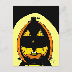 Carte postale Jack o' Lantern