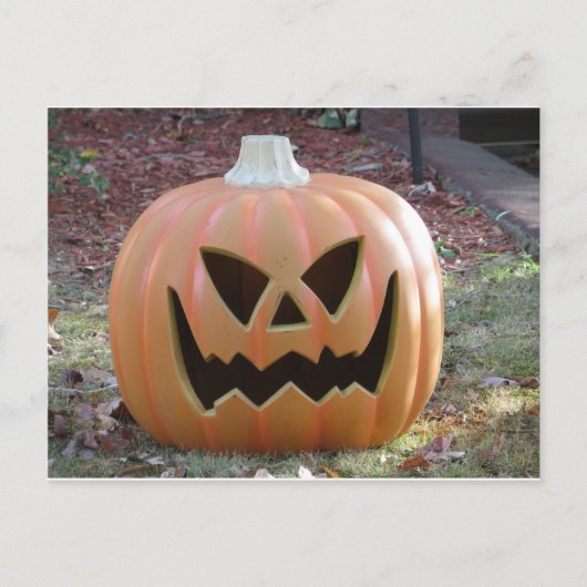 Carte Postale Jack-O-Lantern (Devant)