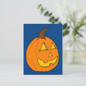 Carte postale Jack o' Lantern Blue (Debout devant)