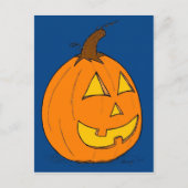 Carte postale Jack o' Lantern Blue (Devant)