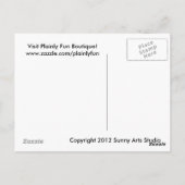 Carte postale Jack o' Lantern Blue "Happy Hallowee (Dos)