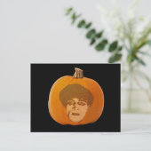 Carte Postale Jack o' Lantern Caligari Face, Citrouille d'Hallow (Debout devant)