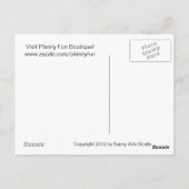 Carte postale Jack o' Lantern "Happy Halloween" (Dos)