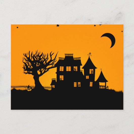 Carte Postale Jack-o'-lantern Manor (Devant)