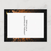 Carte postale Jack-o-lanterne Éffrayant Arbre Hall (Dos)