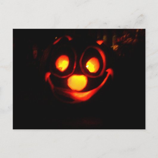 Carte Postale Jack O'Lantern All A'Glow (Devant)