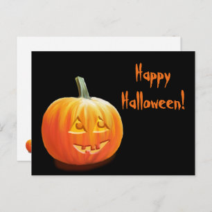 Carte postale Jack O'Lantern Halloween