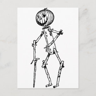 Carte Postale Jack Pumpkinhead