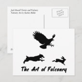 Carte Postale Jack Russel et Falconry (Devant / Derrière)