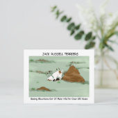 Carte Postale Jack Russell Terrier (Debout devant)