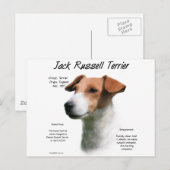 Carte Postale Jack Russell Terrier Histoire (Devant / Derrière)