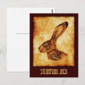CARTE POSTALE JACK STEAMPUNK (Devant / Derrière)
