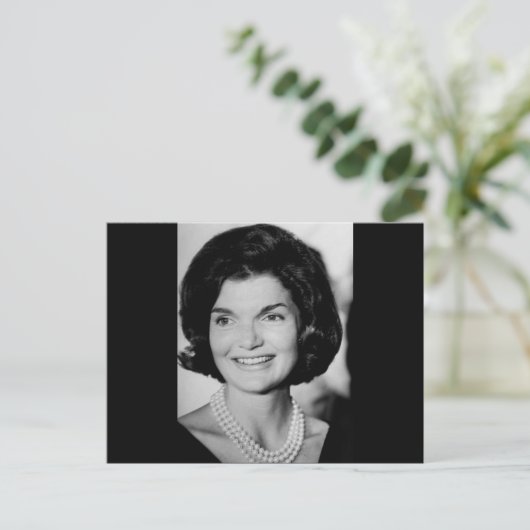 Carte Postale Jackie Kennedy (Debout devant)