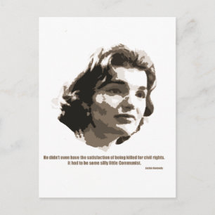 Carte Postale jackie Kennedy