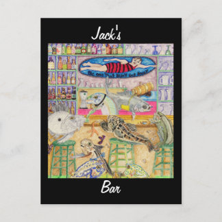 Carte Postale Jack's Bar, ou "Celui qui n'a pas disparu"