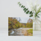 Carte Postale Jacks Fork Automne (Debout devant)