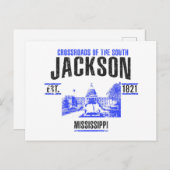 Carte Postale Jackson (Devant / Derrière)