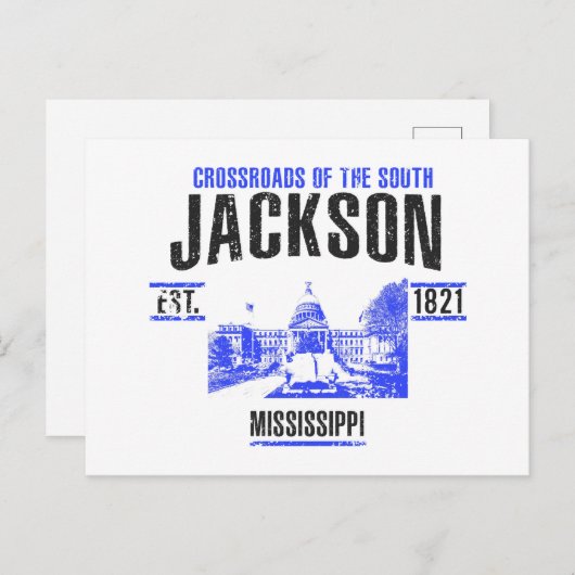 Carte Postale Jackson (Devant / Derrière)