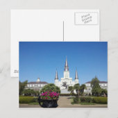 Carte Postale Jackson Carré, Nouvelle-Orléans (Devant / Derrière)