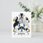 Carte Postale Jackson Family Crest (Debout devant)