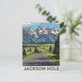 Carte Postale Jackson Hole Wyoming (Debout devant)
